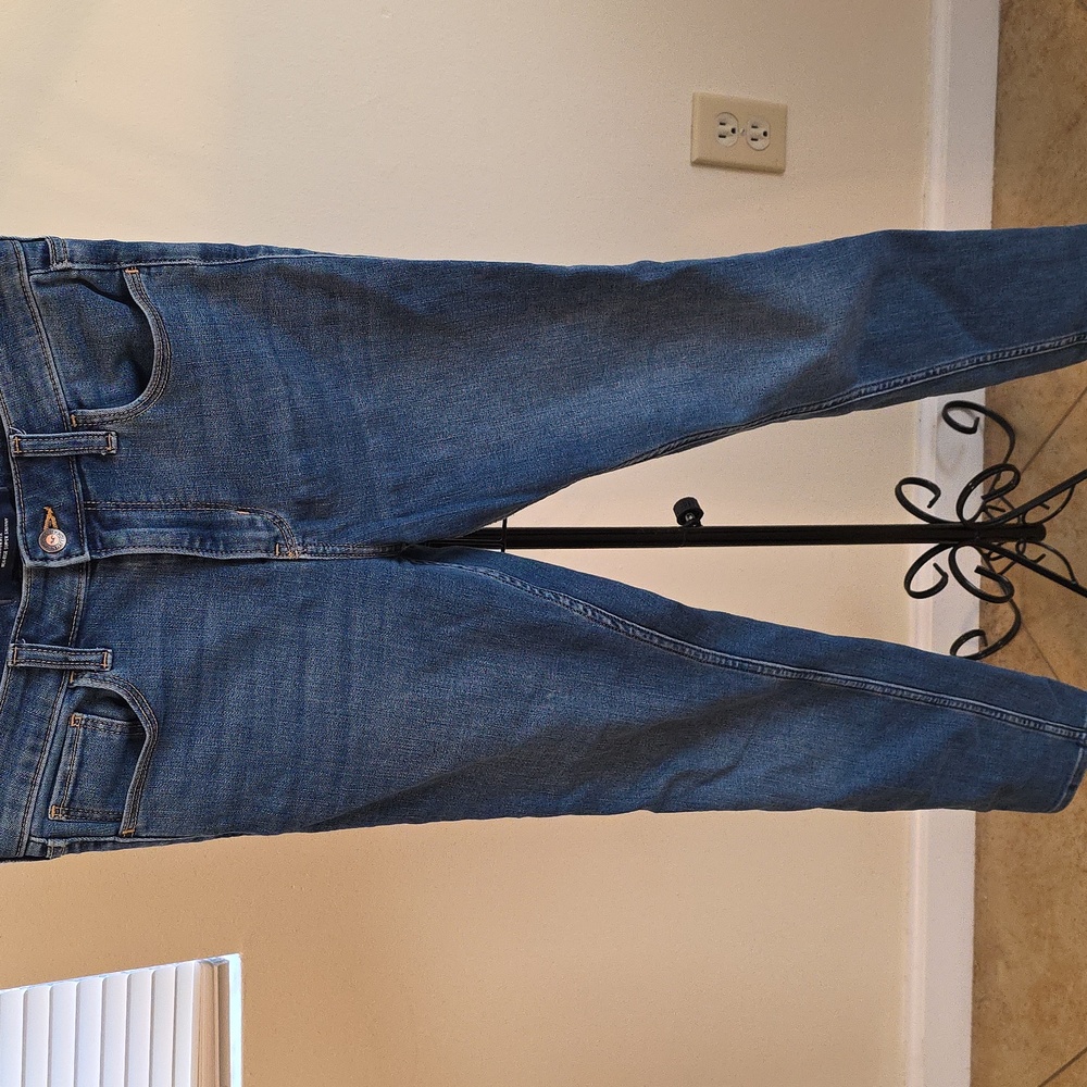 Hollister Blue Denim High-Rise Super Skinny 6R Womens Jeans (Jennifer #9)